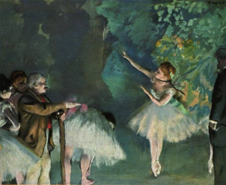 Degas-Ballet Rehearsal