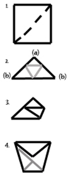 directions for folding the cup directions for folding the cup