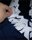 Cut, pinch, and tape the sides