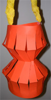 second way that you can roll your lantern