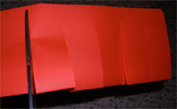 first set of cuts on lantern