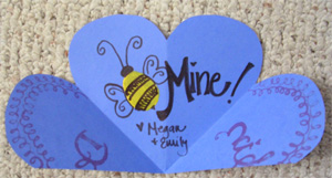 Inside of valentine