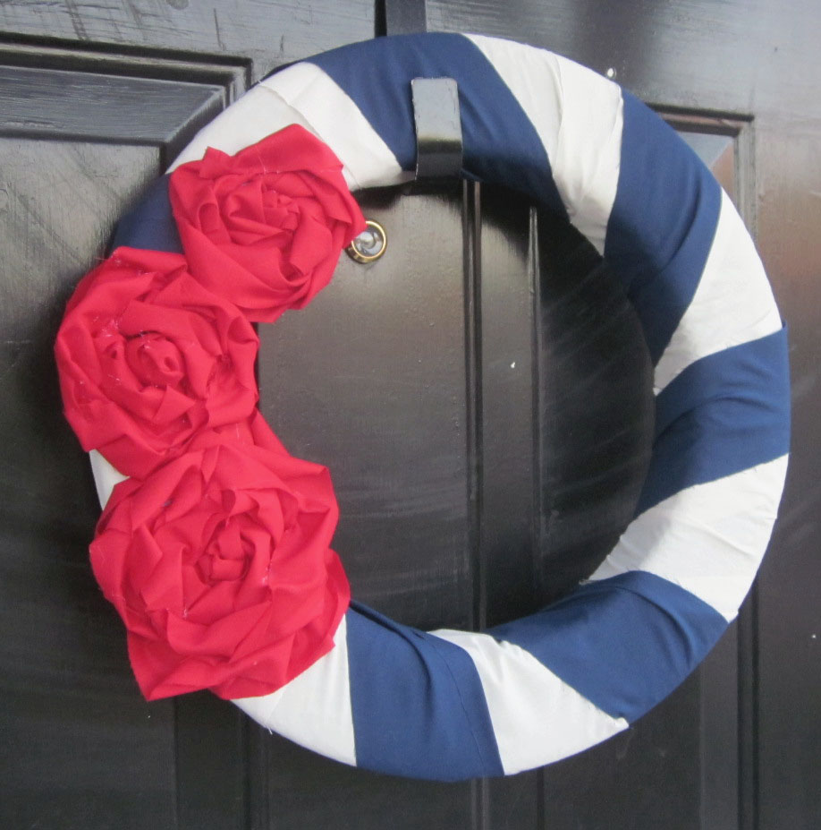4th of july wreath