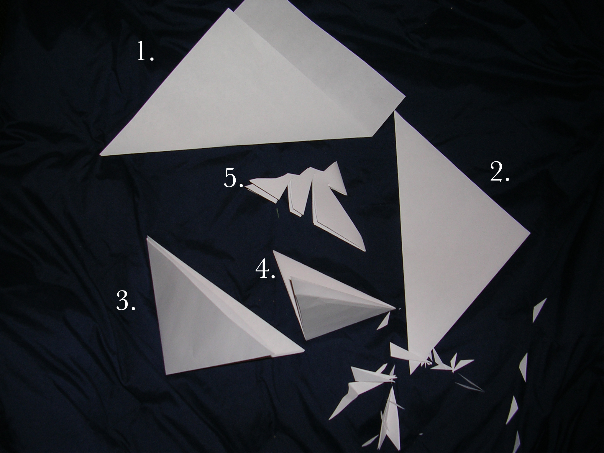 3 dimensional paper snowflakes Leap Into Art